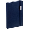 Ежедневник Nova Metal, недатированный, темно-синий с логотипом