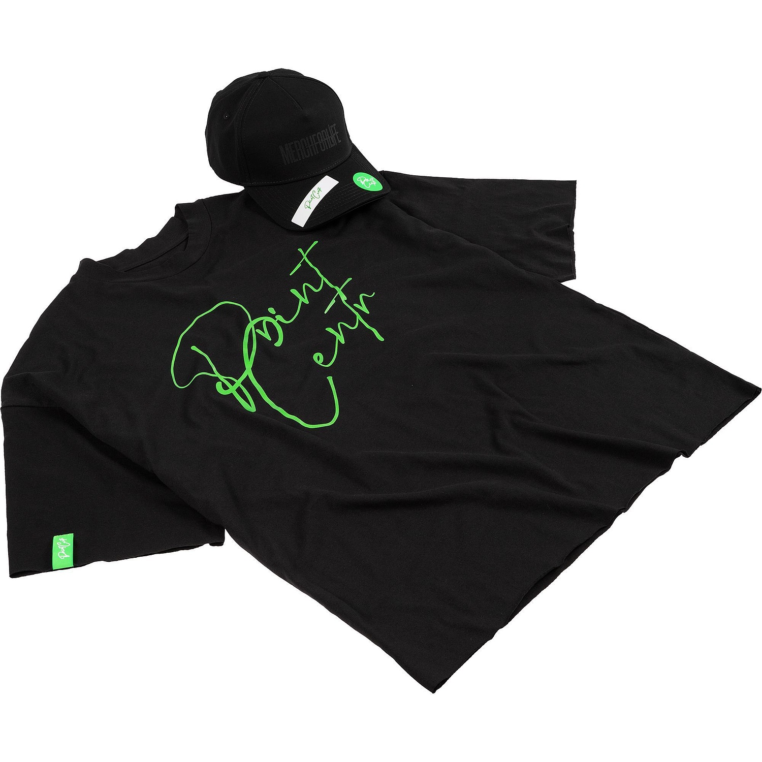 Футболка унисекс оверсайз T1, черная с логотипом