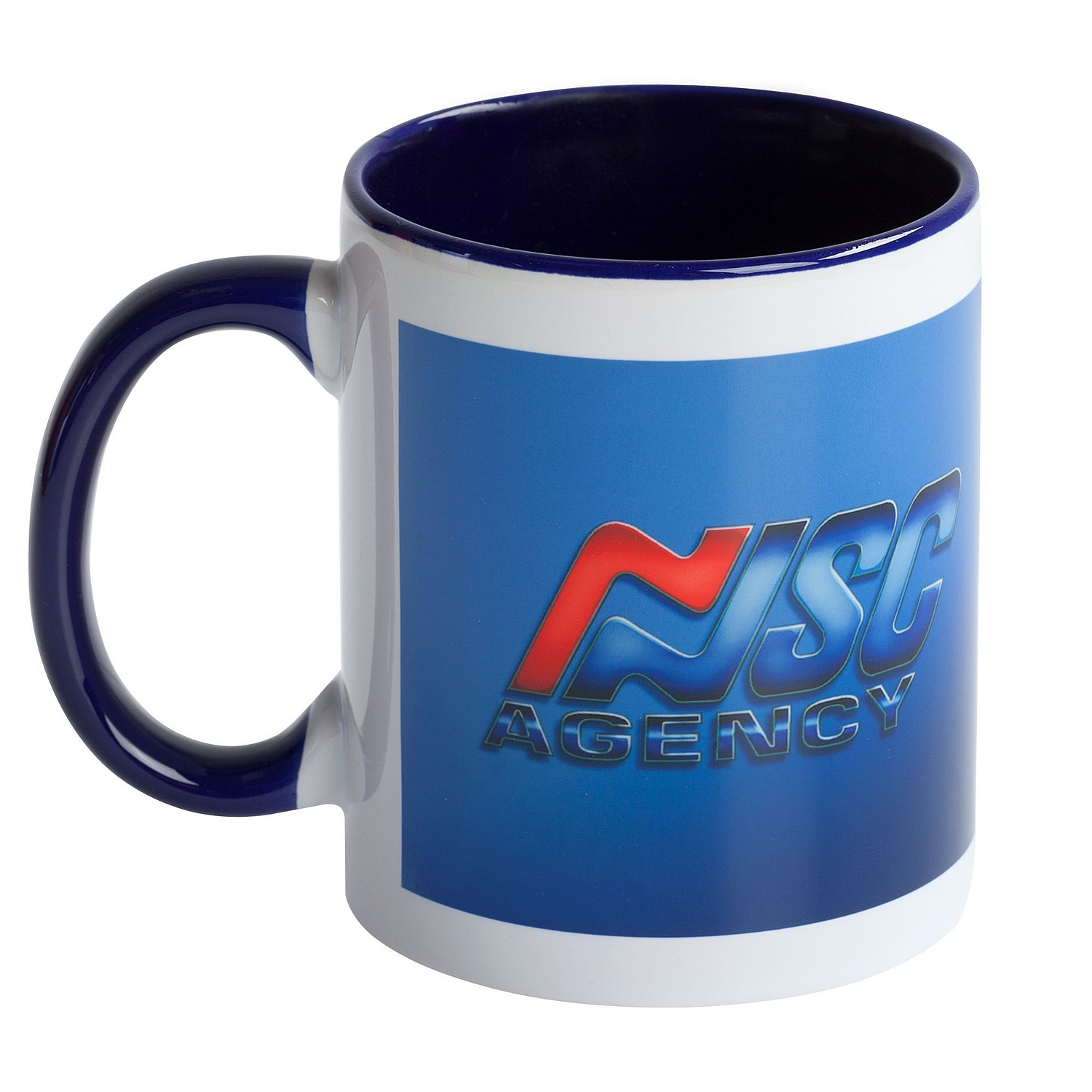 Кружка Promo Plus для сублимационной печати, синяя