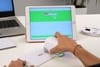 Мобильный принтер Colop E-mark, белый с логотипом