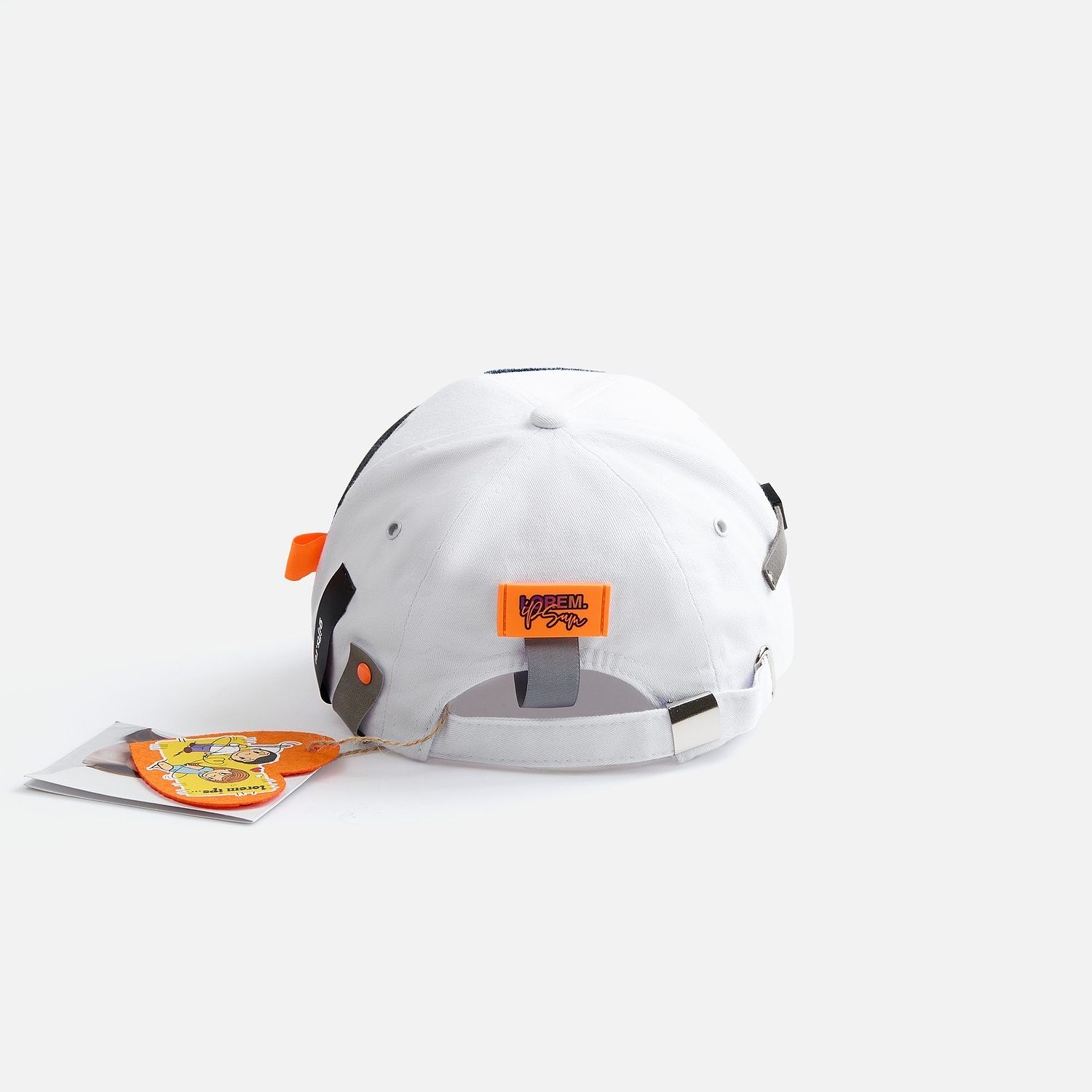 Бейсболка детская Capture Kids, голубая с логотипом