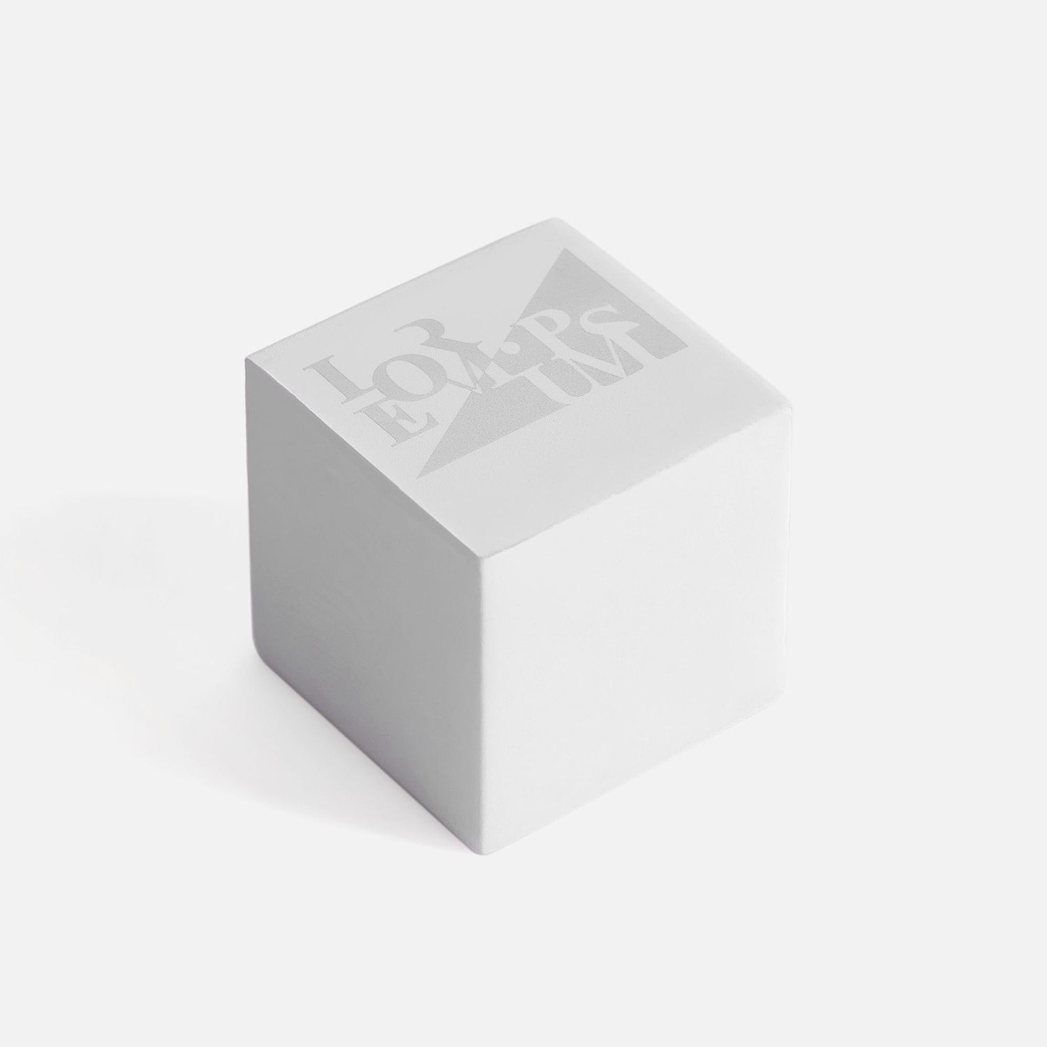 Антистресс «Кубик», белый