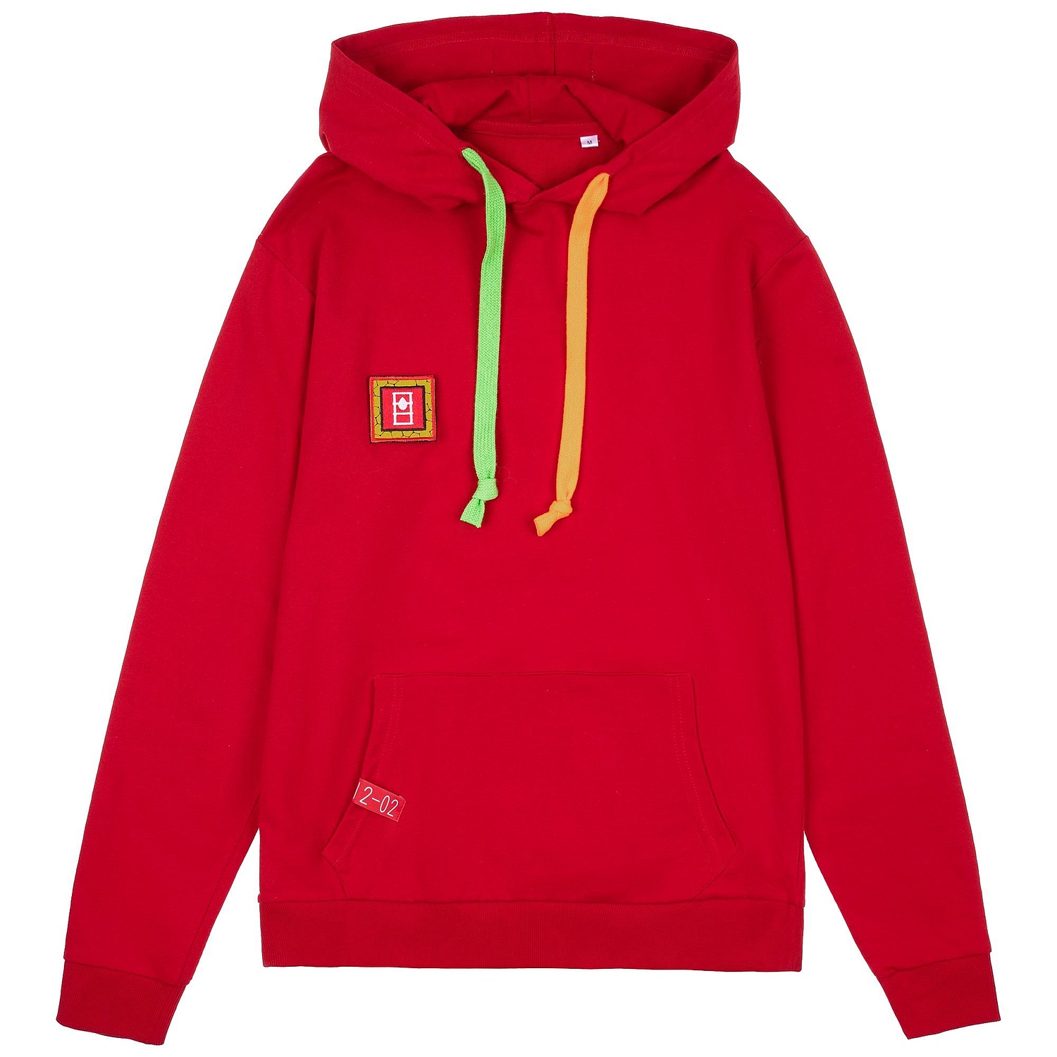 Худи унисекс Westray, красное с логотипом