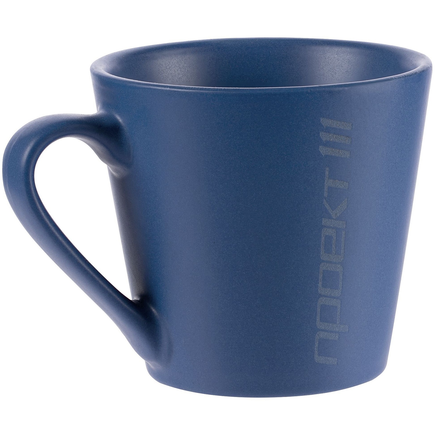 Кружка Modern Bell, матовая, синяя с логотипом