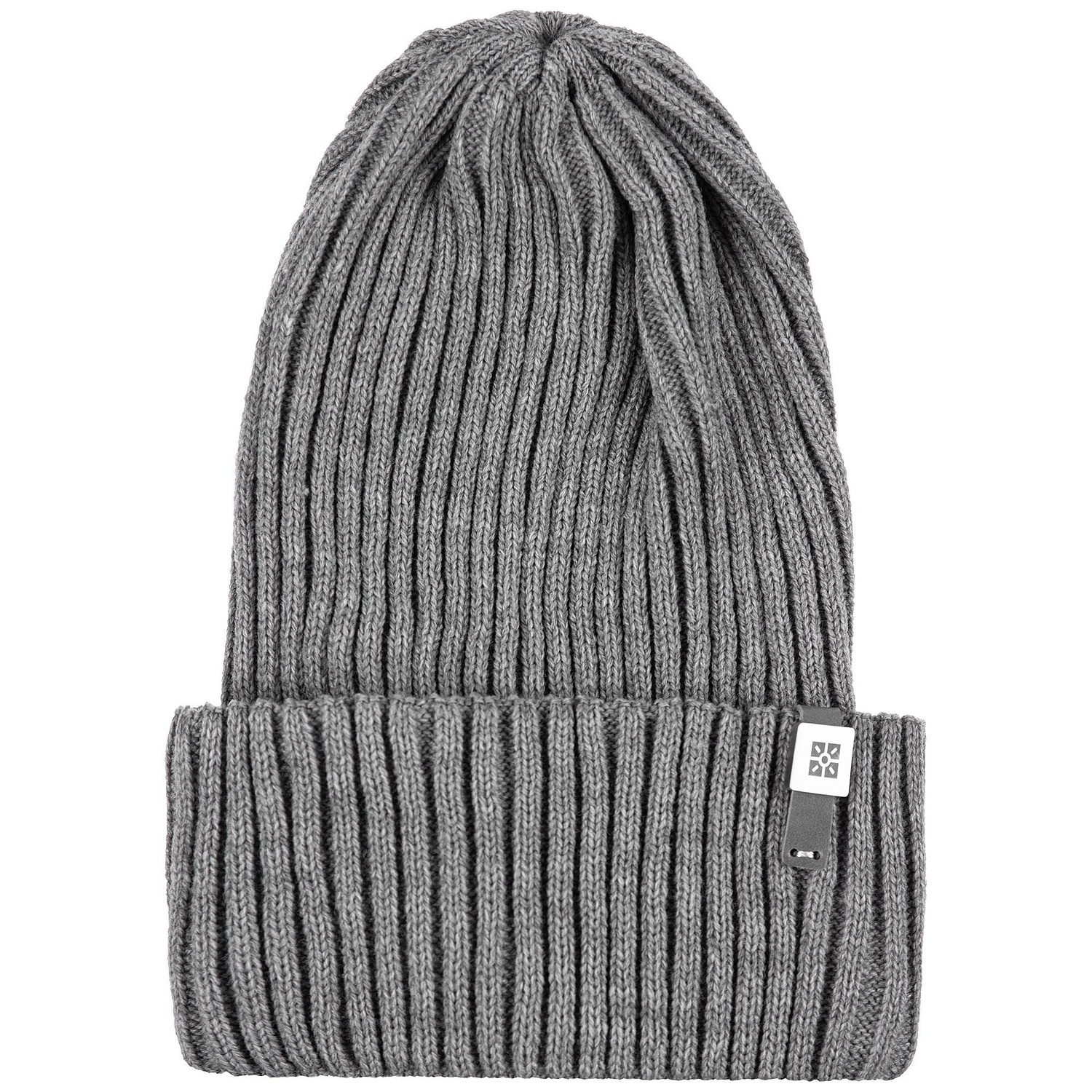 Шапка Yong, серая с логотипом