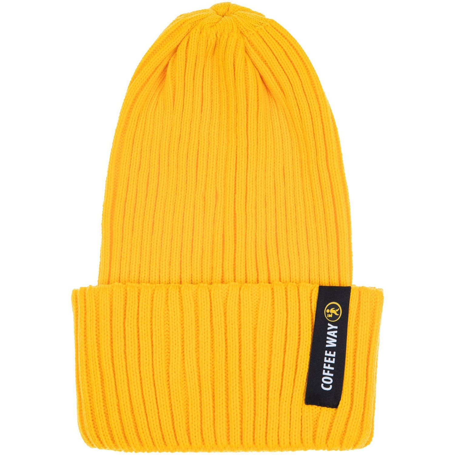 Шапка Yong, желтая с логотипом