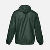 Ветровка унисекс Shield, темно-зеленая, размер XS