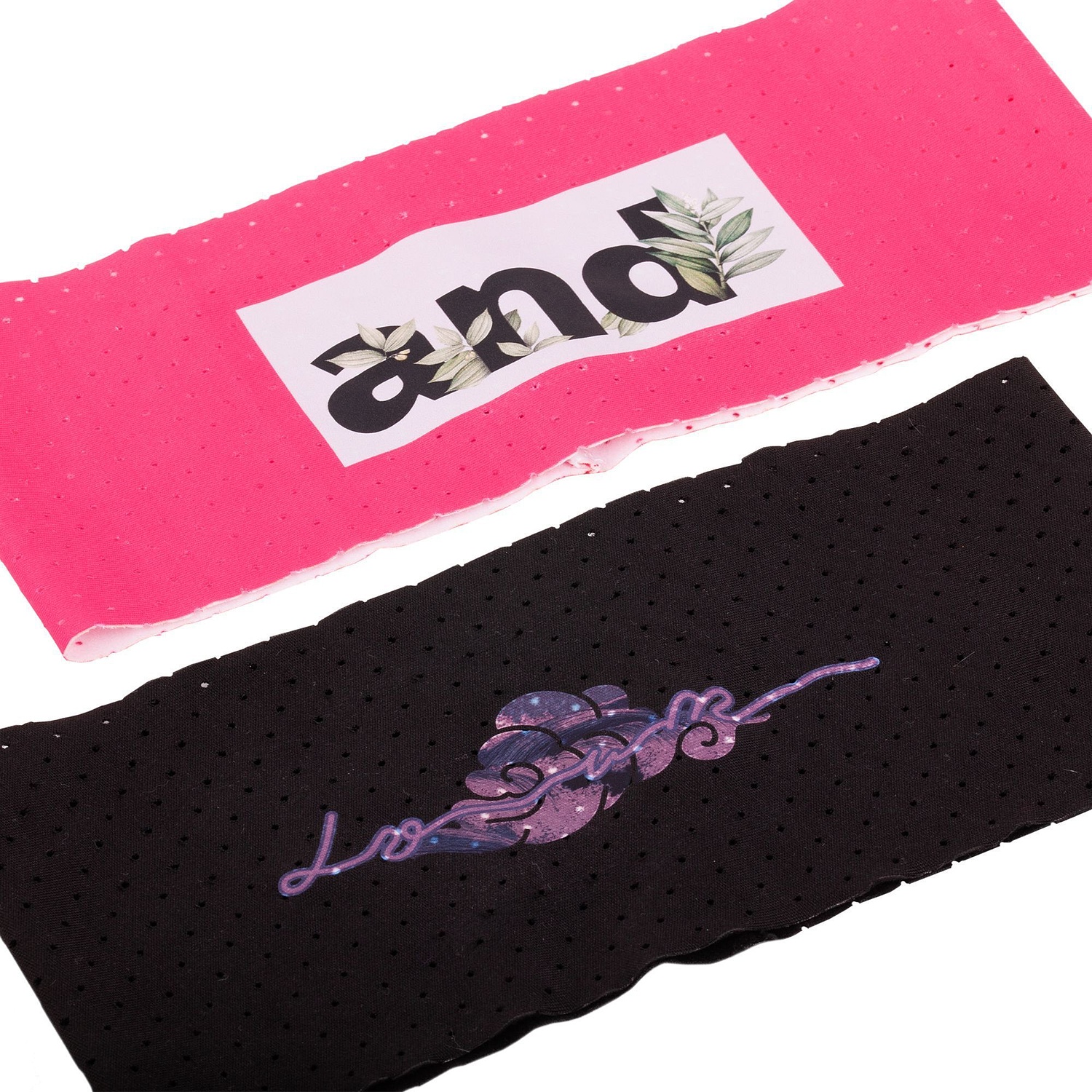 Повязка на голову Flixel, розовая с логотипом