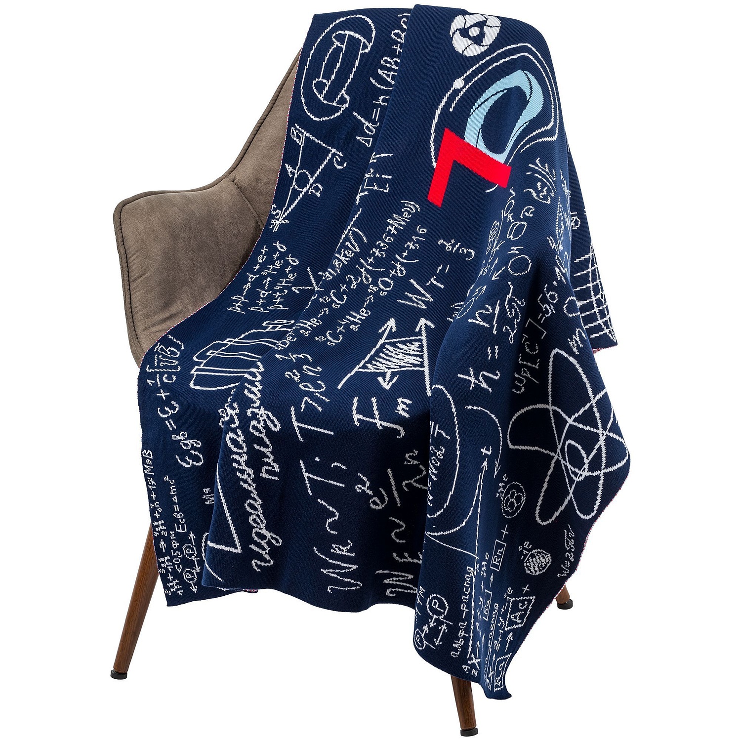 Плед на заказ Tricksy Net, 4 цвета, S, акрил с логотипом