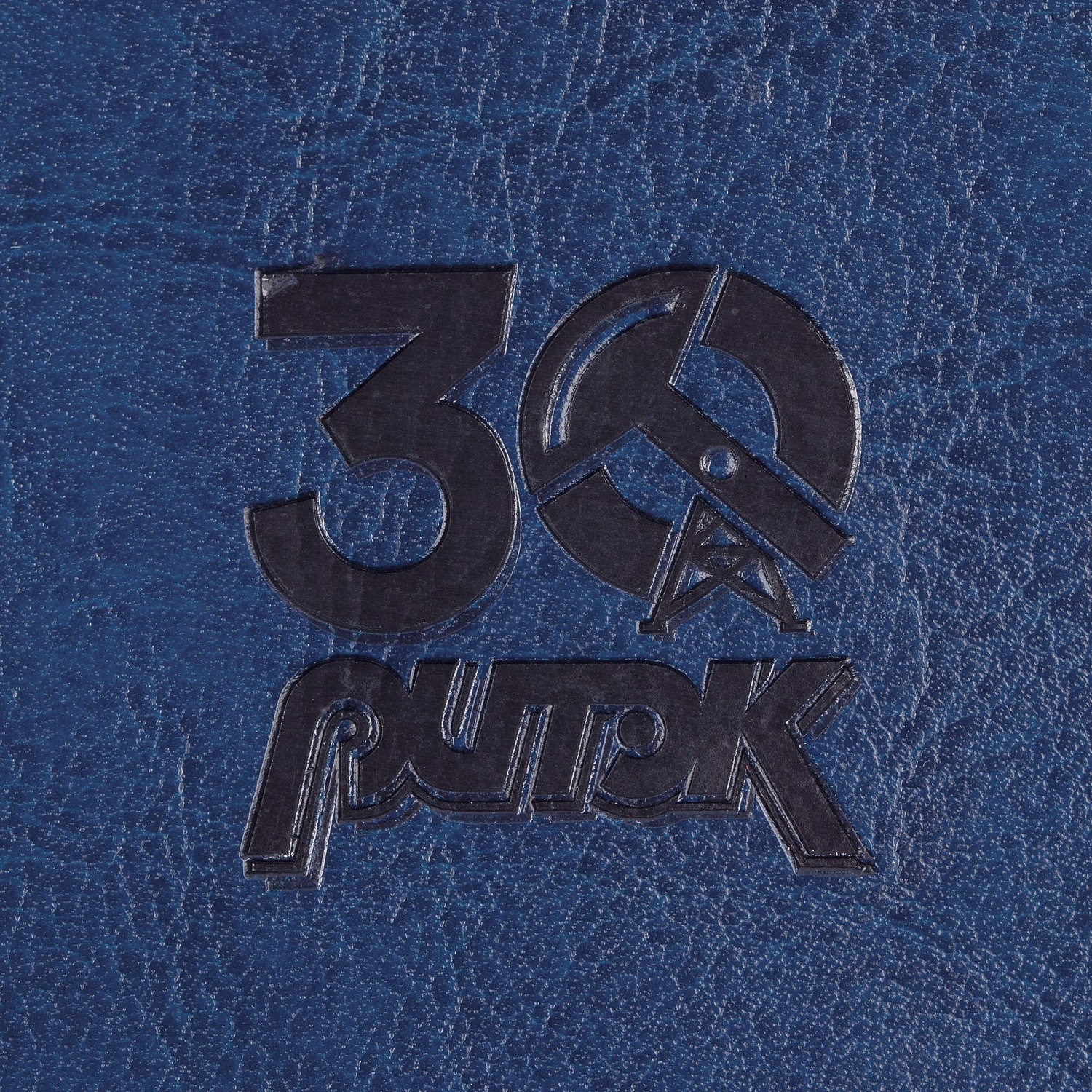 Бирка багажная Nebraska, синяя с логотипом