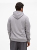 Толстовка унисекс Stone серый меланж, размер 3XL