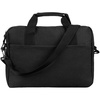 Сумка для ноутбука Delegate, черная с логотипом