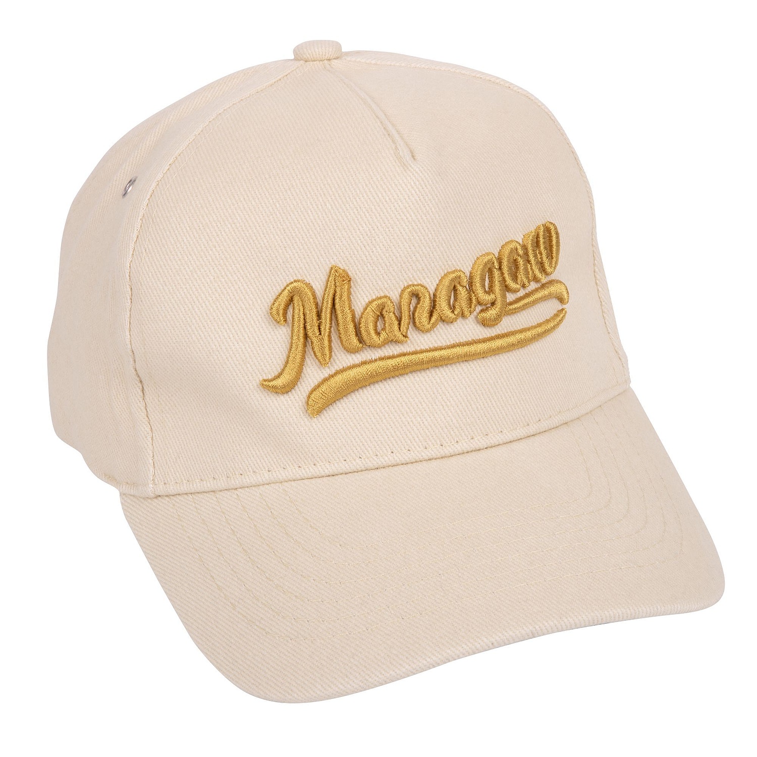 Бейсболка Standard, бежевая с логотипом