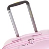 Чемодан Logoduck M, розовый с логотипом