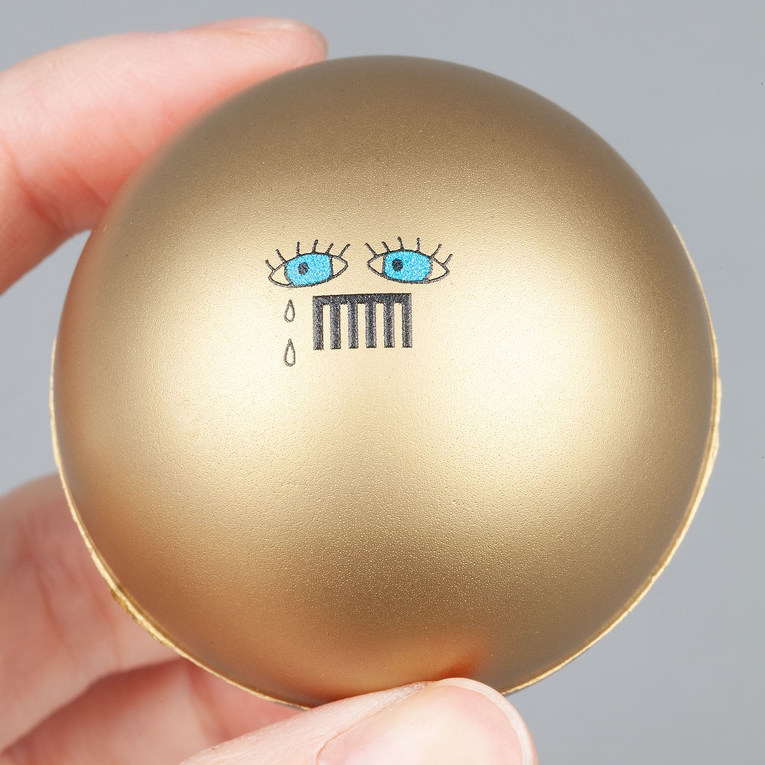 Антистресс Mash, золотистый