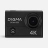 Экшн-камера Digma DiCam 320, черная с логотипом