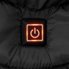 Куртка с подогревом Thermalli Chamonix, черная с логотипом