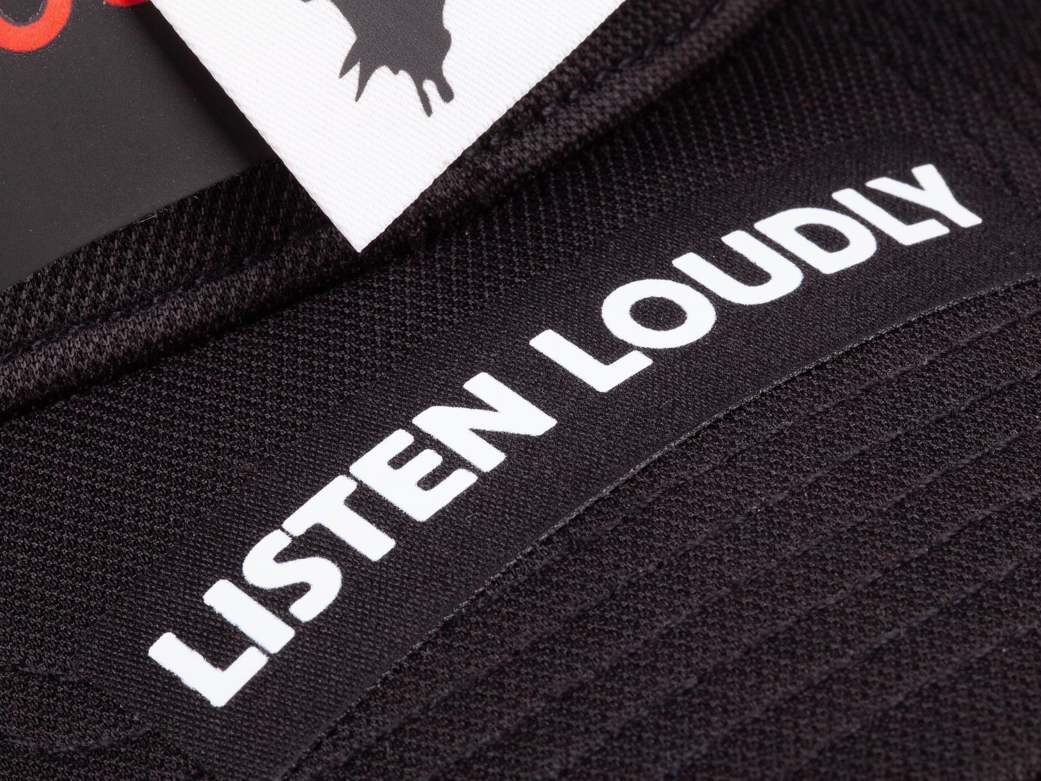 Бейсболка Harris, черная с логотипом