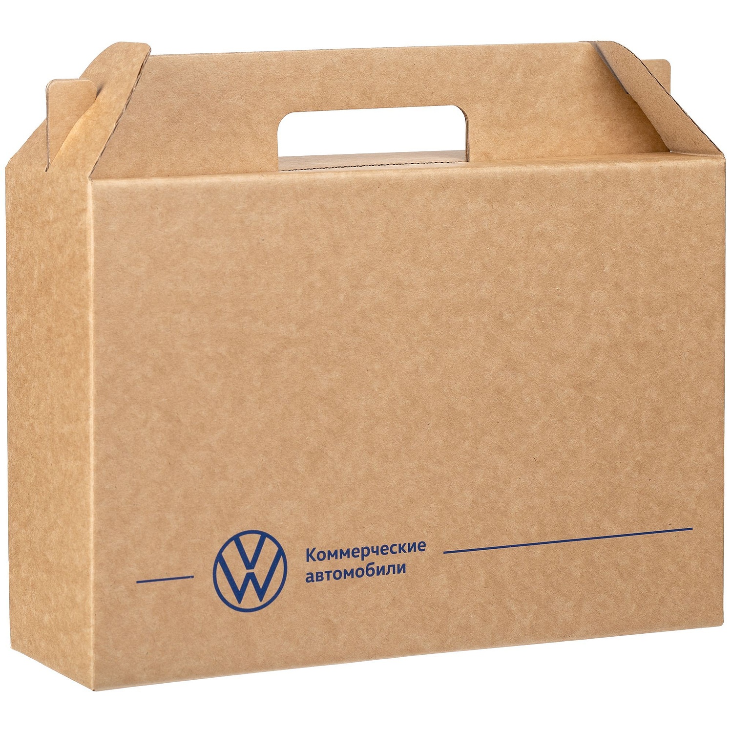 Коробка In Case L, крафт с логотипом