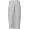 Килт вафельный женский Onsen, светло-серый, единый размер с логотипом