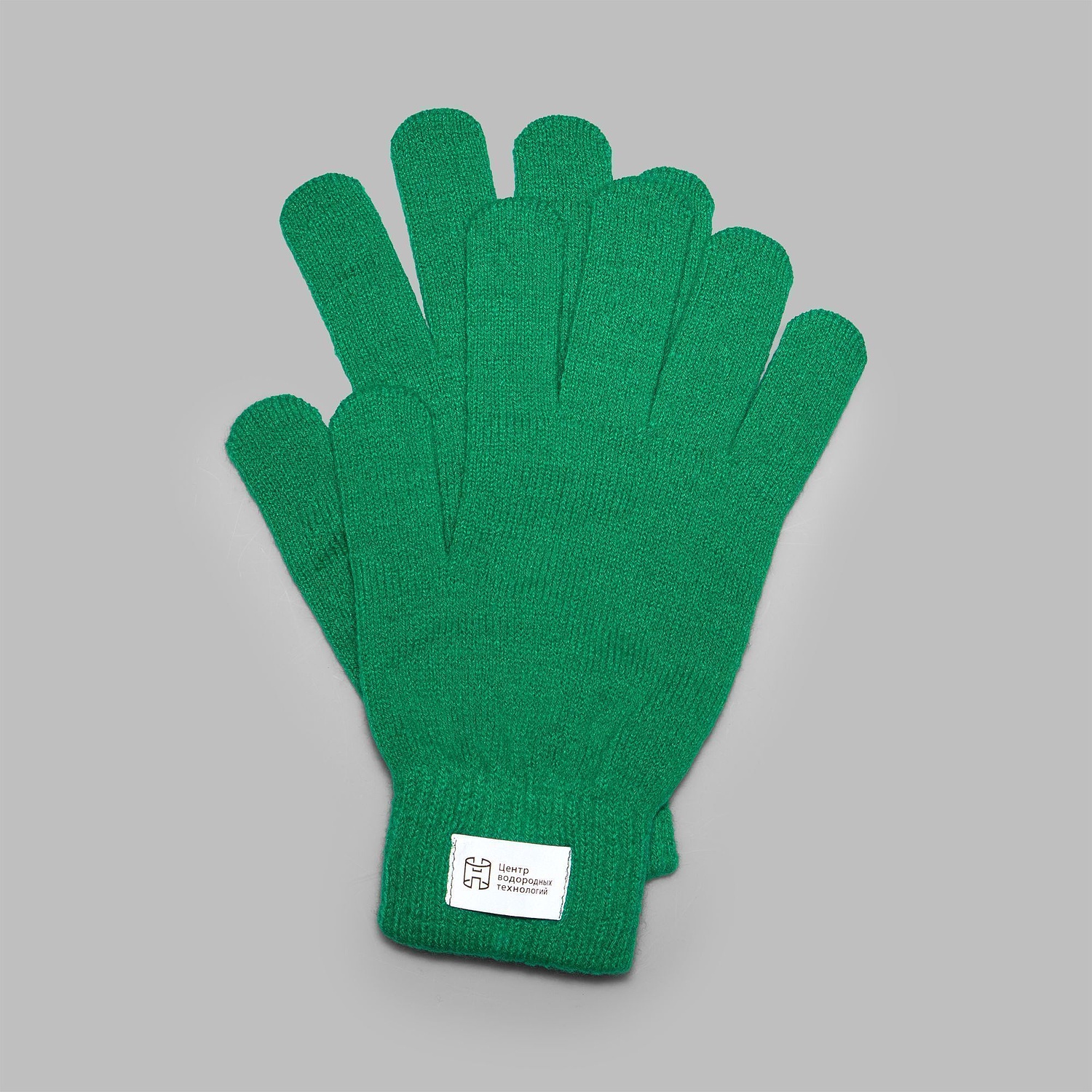 Лейбл светоотражающий Tao, S, серый с логотипом