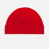 Шапка ComFleece, красная с логотипом