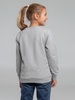 Свитшот детский Toima Kids, серый меланж с логотипом