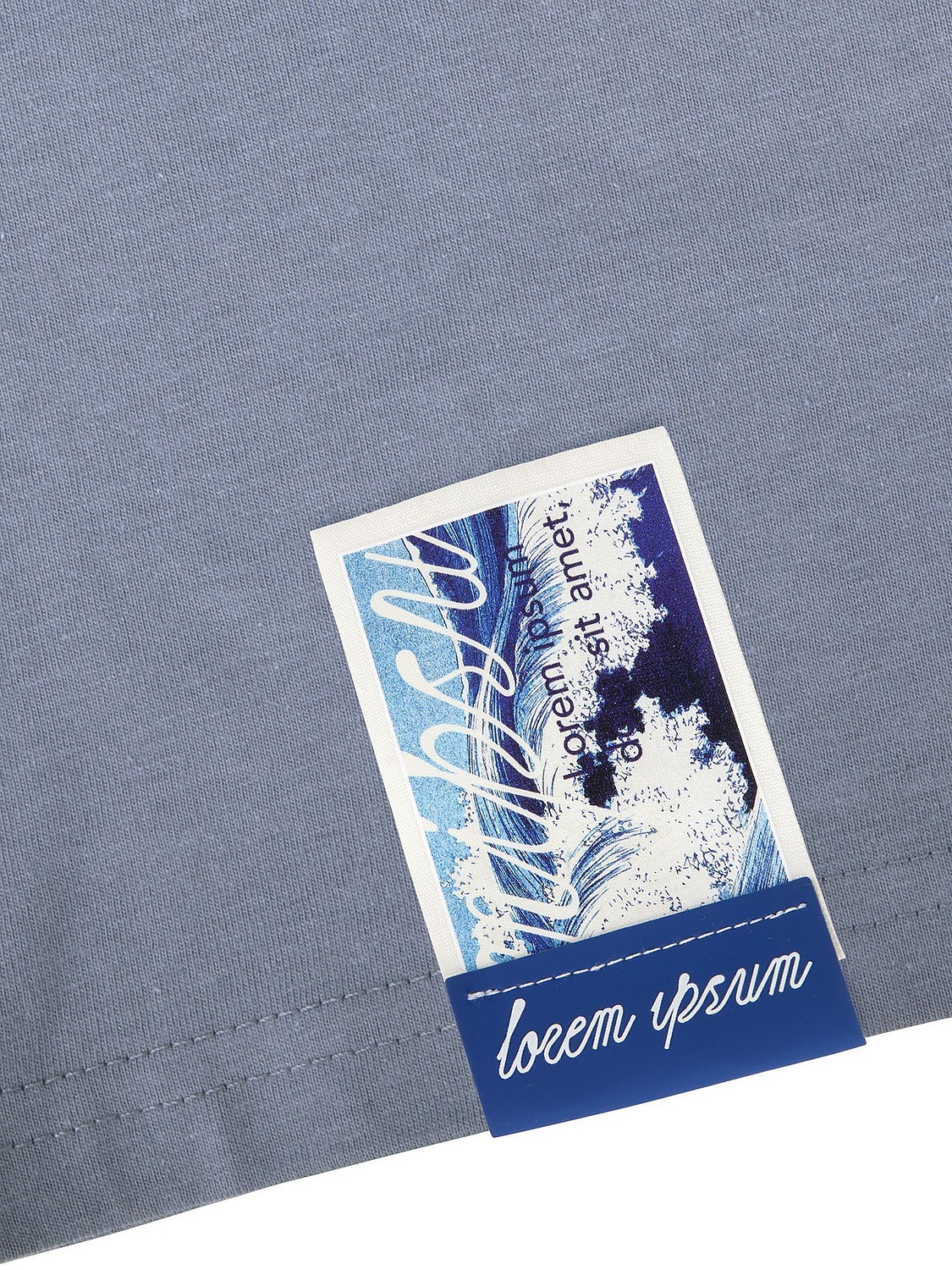 Футболка унисекс оверсайз T2, серая с логотипом