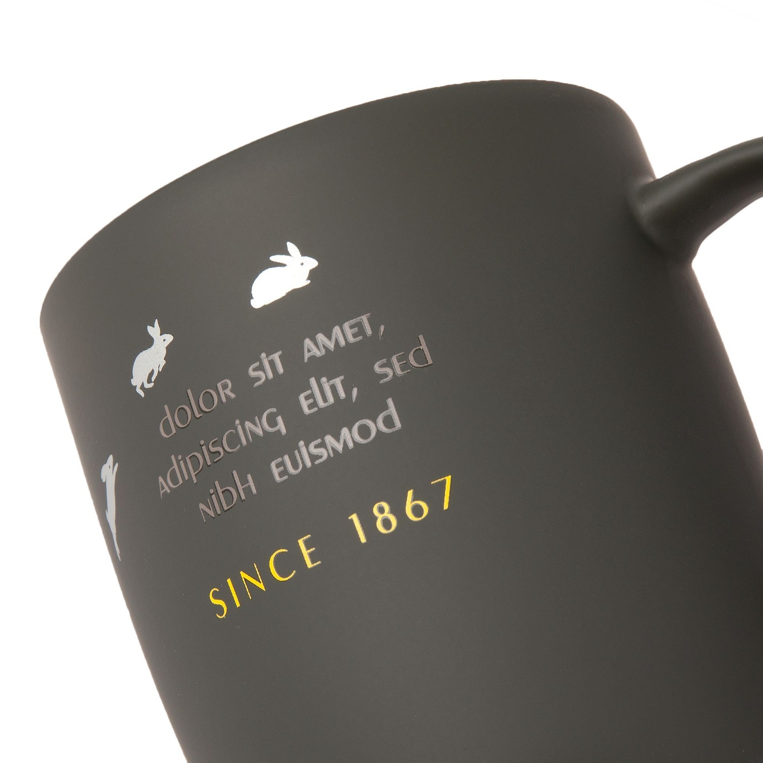 Кружка Surprise Touch с покрытием софт-тач, красная с логотипом