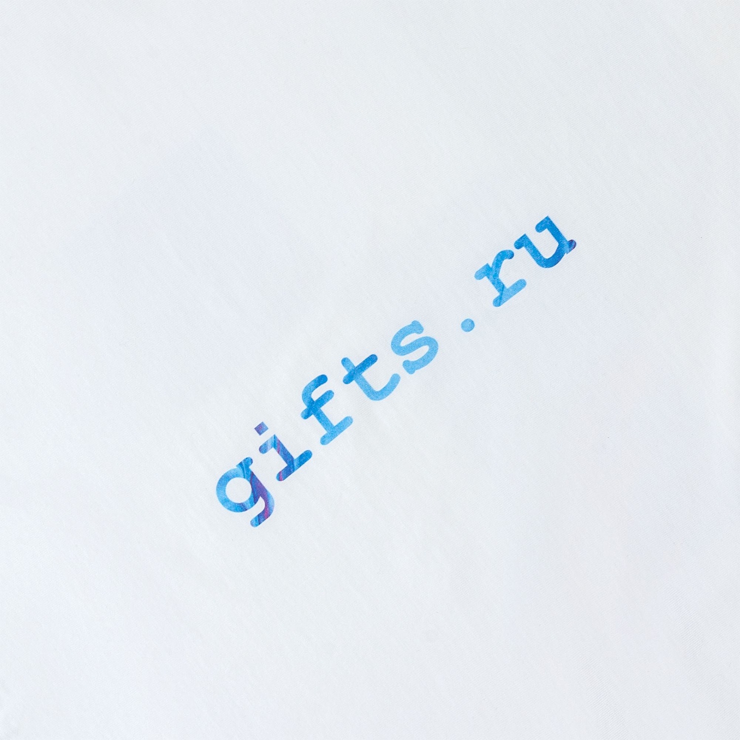 Футболка унисекс T-Bolka 180, белая с логотипом