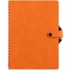 Ежедневник Strep Front на заказ, недатированный, оранжевый с логотипом