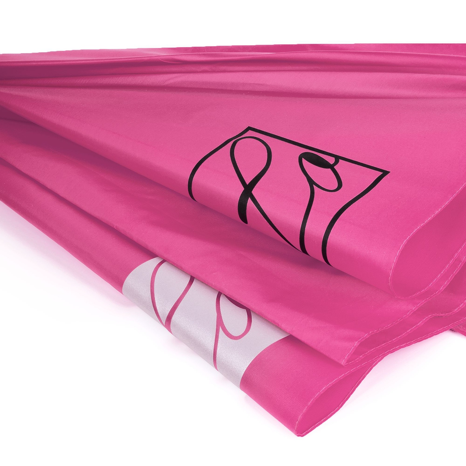 Зонт-трость Standard, ярко-розовый (фуксия)