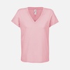 Футболка женская Regent Women с V-образным вырезом, розовая (candy), размер XXL