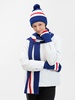 Варежки Winwear, темно-синие (кобальт) с логотипом