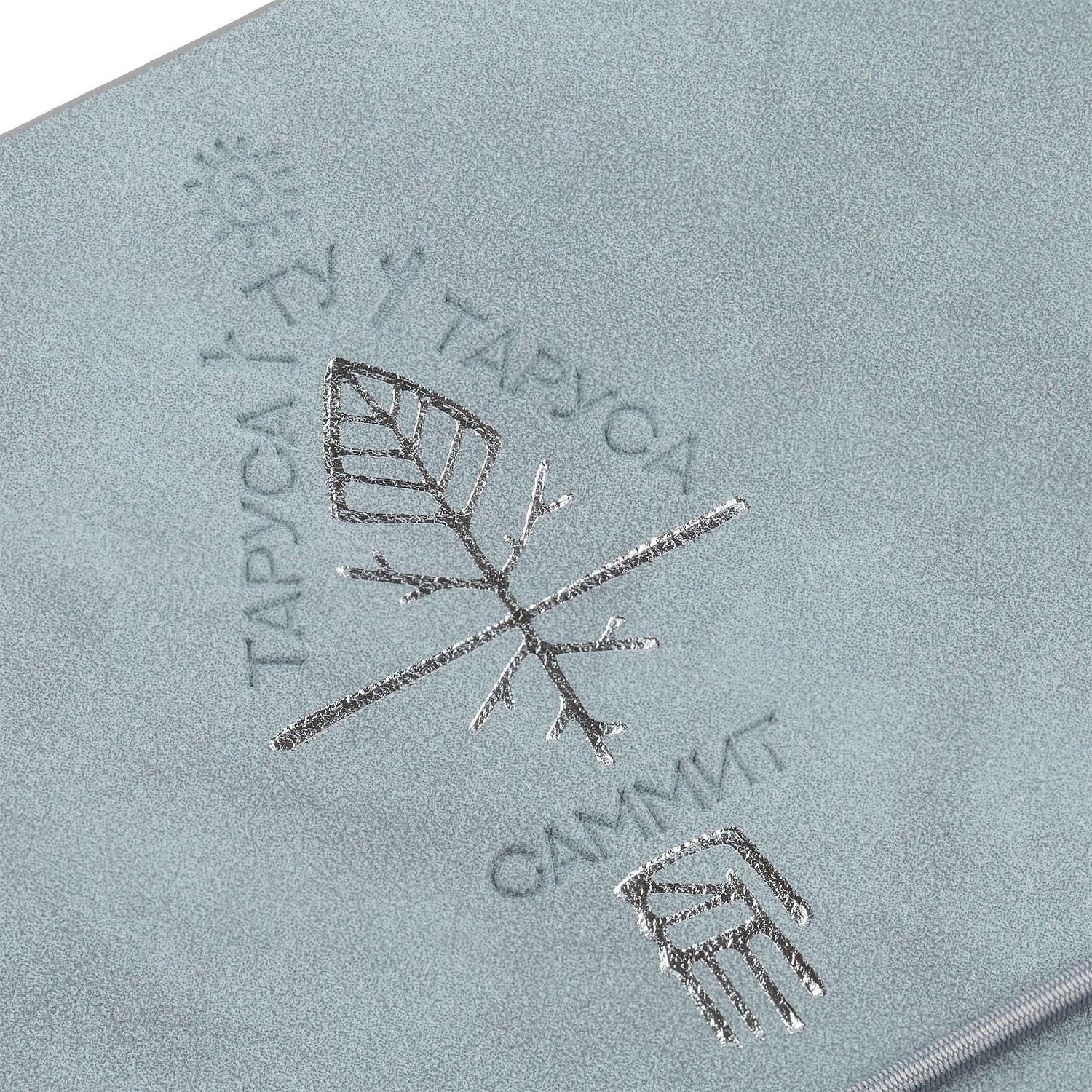 Ежедневник Kuka, недатированный, серый с логотипом