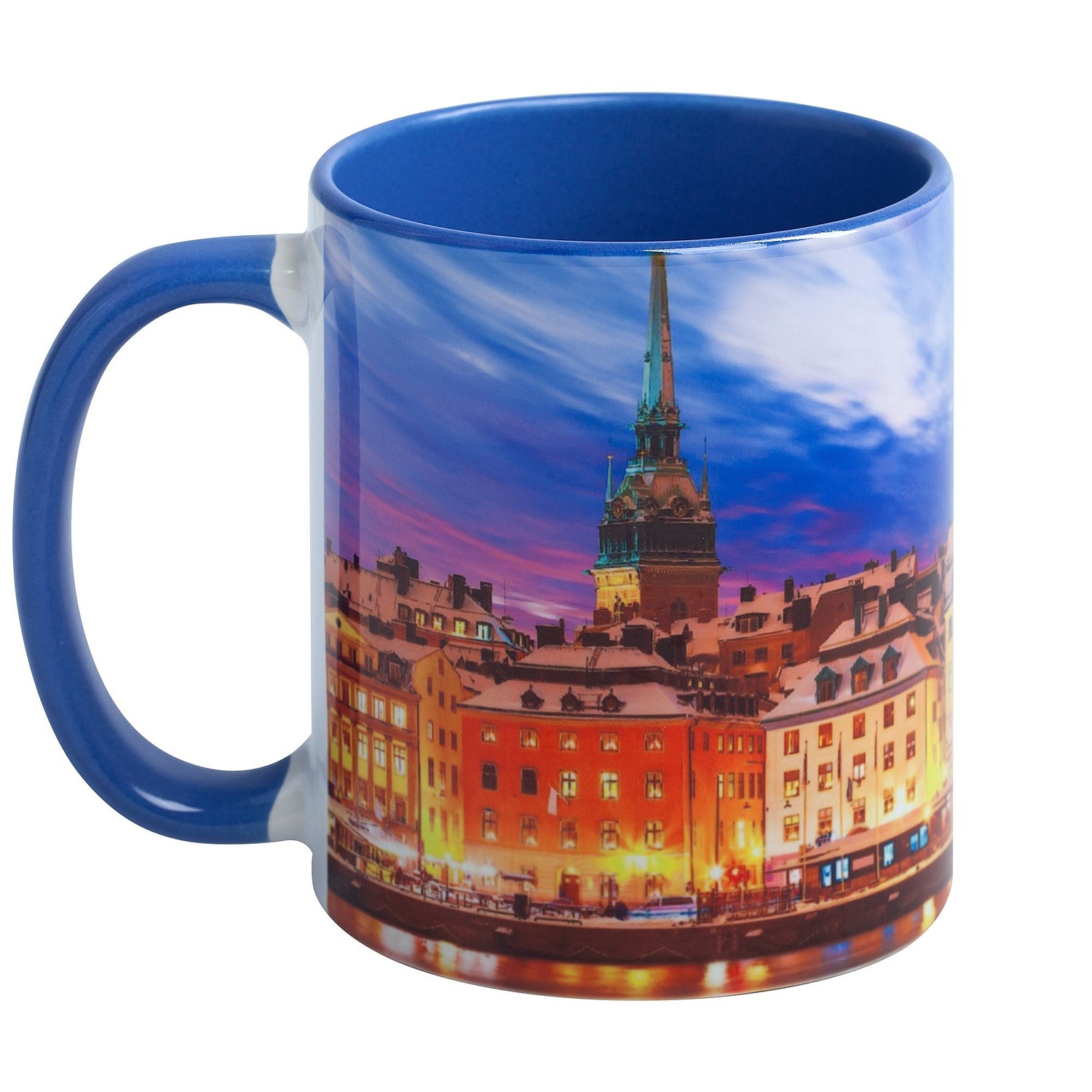 Кружка Promo Plus для сублимационной печати, светло-голубая