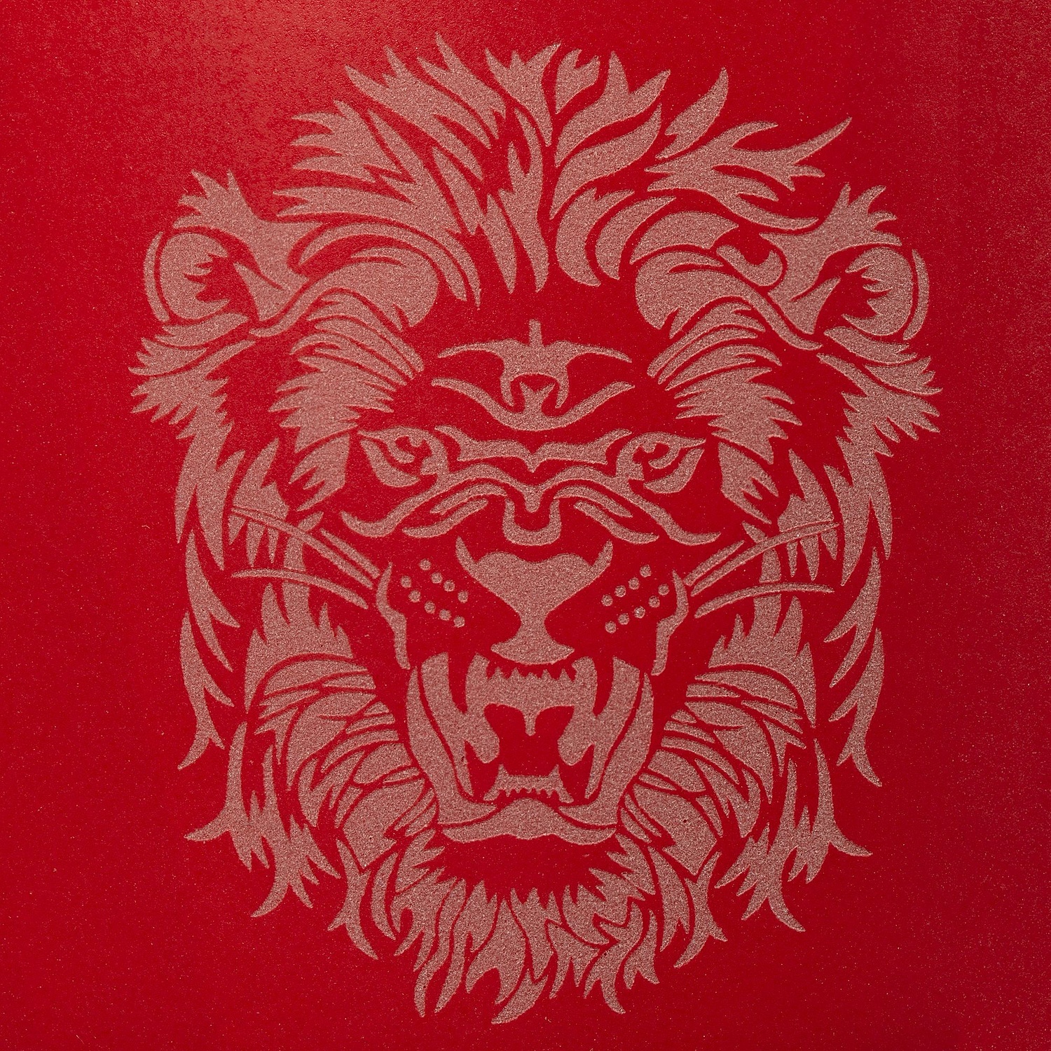 Чашка Fusion, красная с логотипом