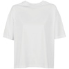 Футболка оверсайз женская Boxy Women, белая с логотипом