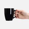 Кружка Good Morning, черная с логотипом