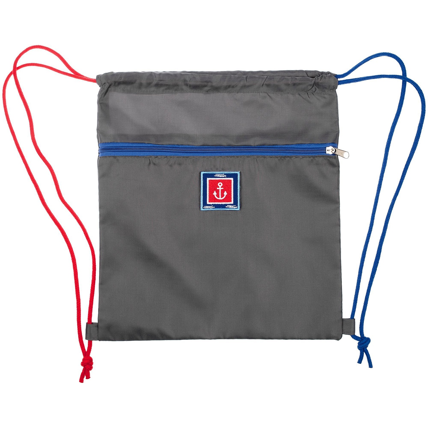 Круглый шнур Lasso L, синий, 150 см с логотипом