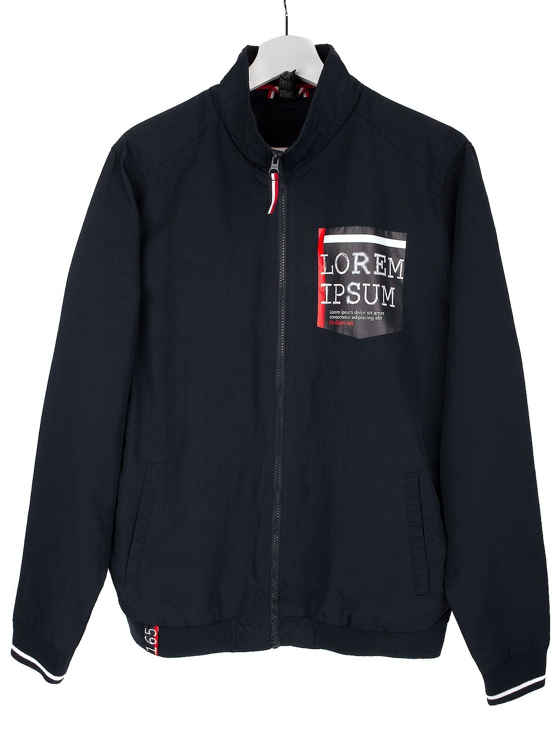 Ветровка Ralph, темно-синяя с логотипом