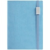 Ежедневник Vivian Metal, недатированный, голубой с логотипом