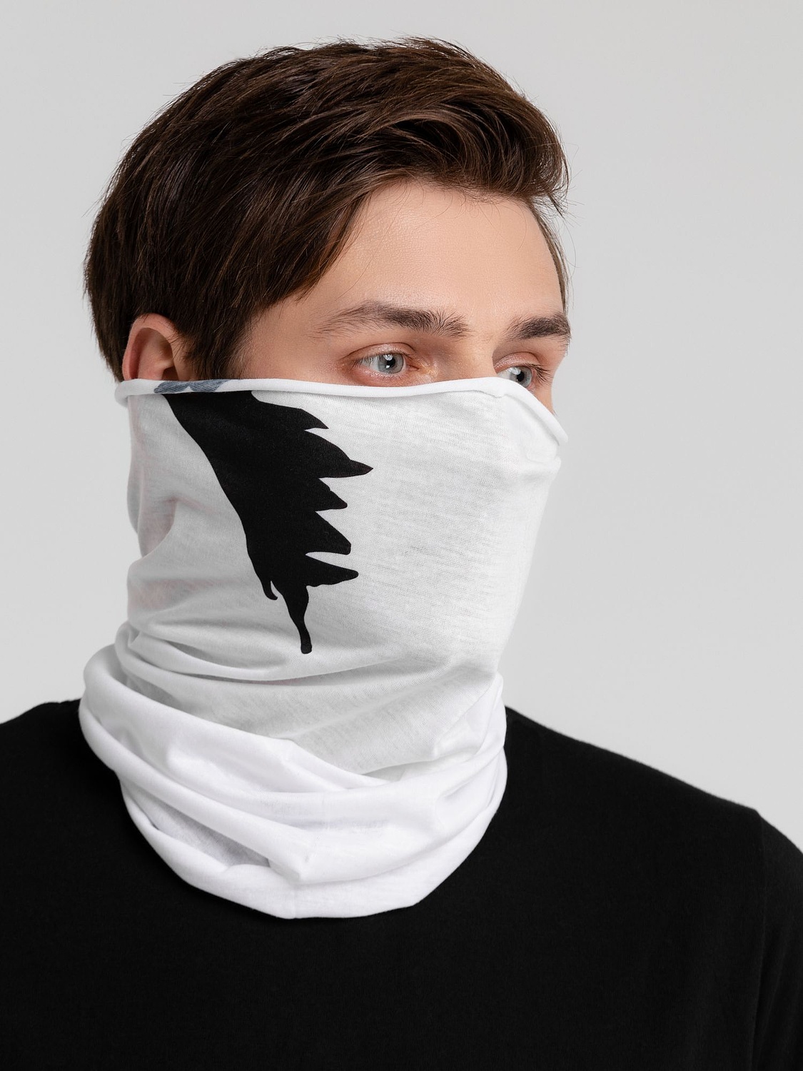 Многофункциональная бандана Bolt, белая