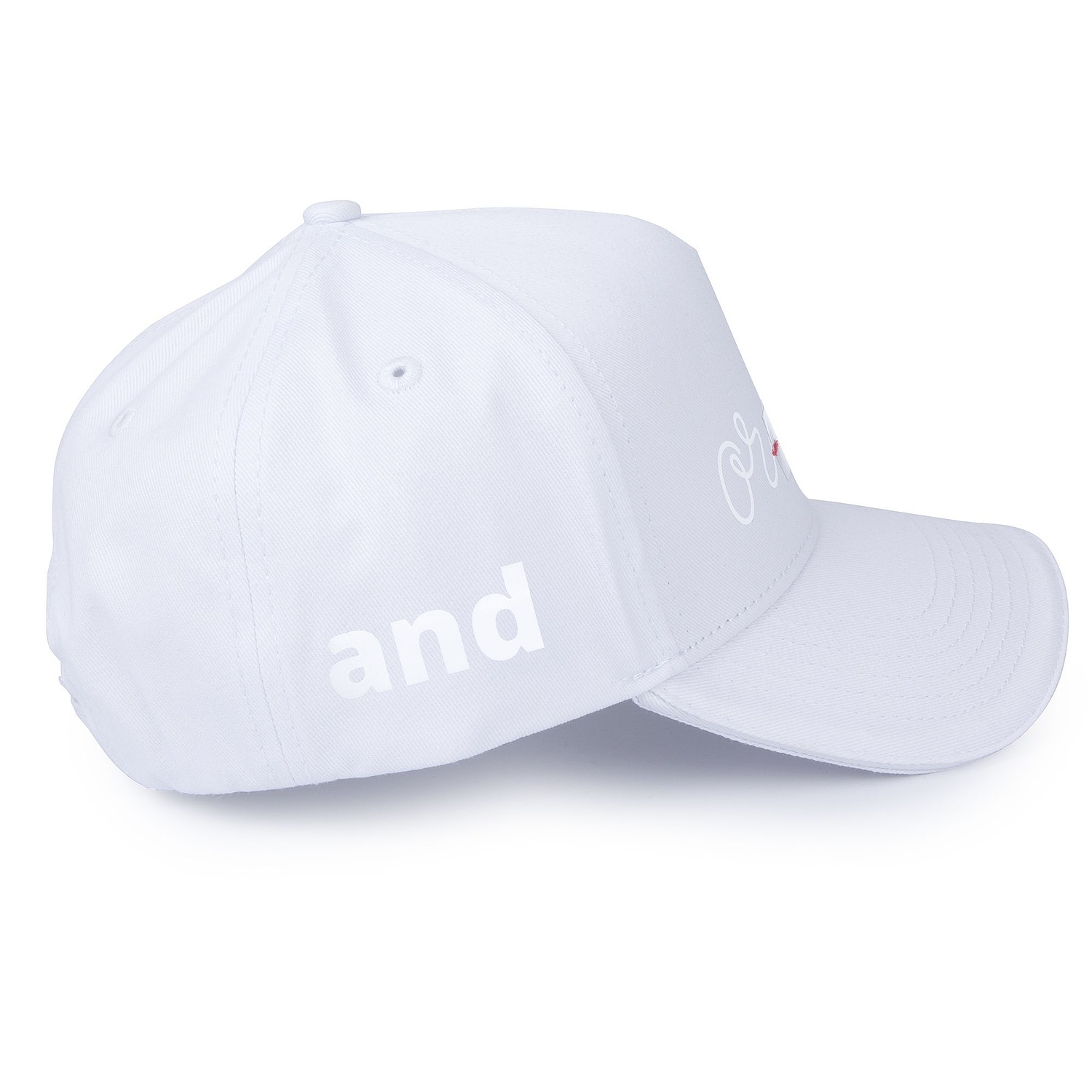 Бейсболка C1, белая