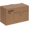Турка Kaffi, ver.2, серебристая с логотипом