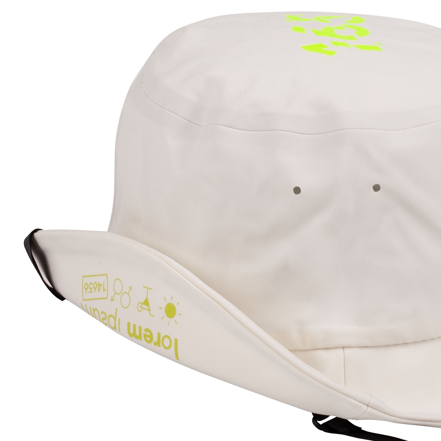 Панама Kosmos, белая с логотипом