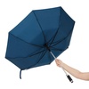 Зонт-трость Vento, темно-синий с логотипом