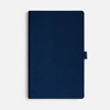 Ежедневник Lungo, недатированный, темно-синий