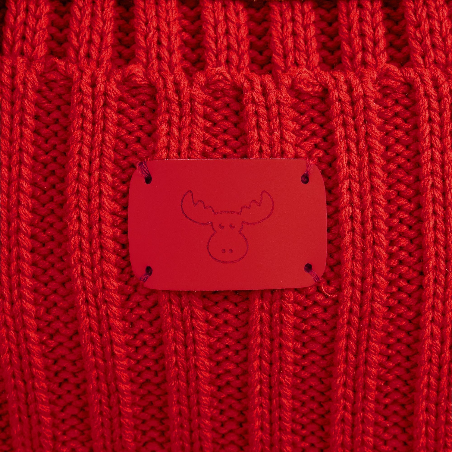 Шапка Norfold, красная с логотипом