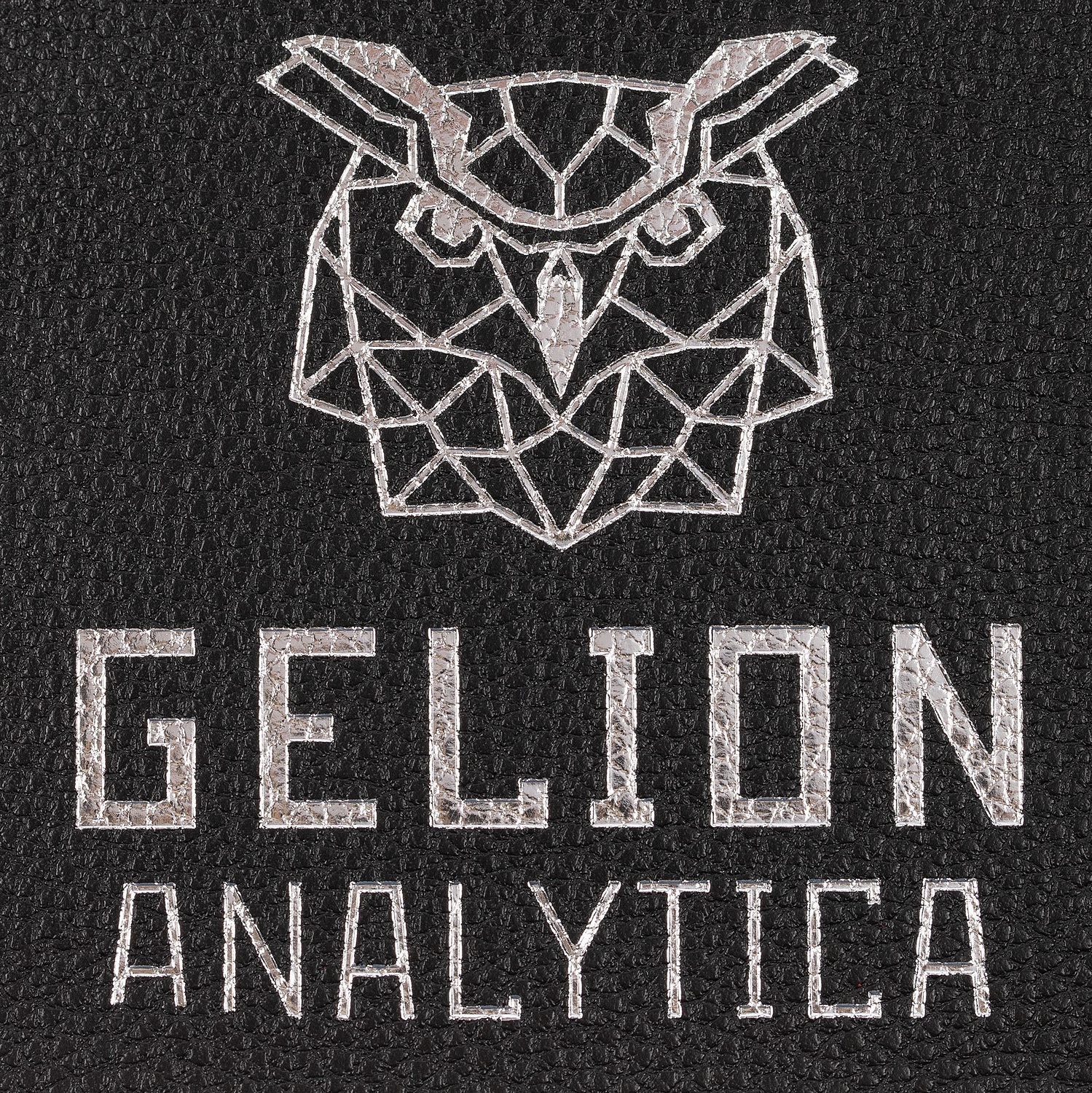 Ежедневник Boom, недатированный, черный с серым с логотипом